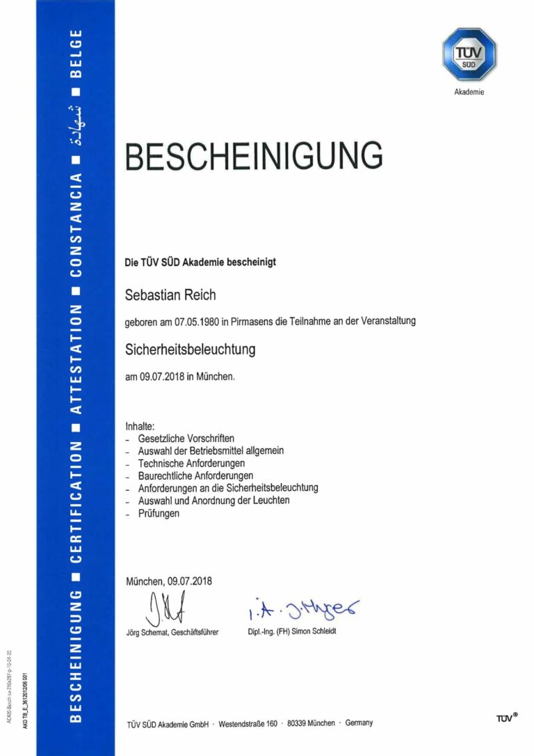 Bescheinigung-TUeV-SUeD-Sicherheitsbeleuchtung-2-1448x2048